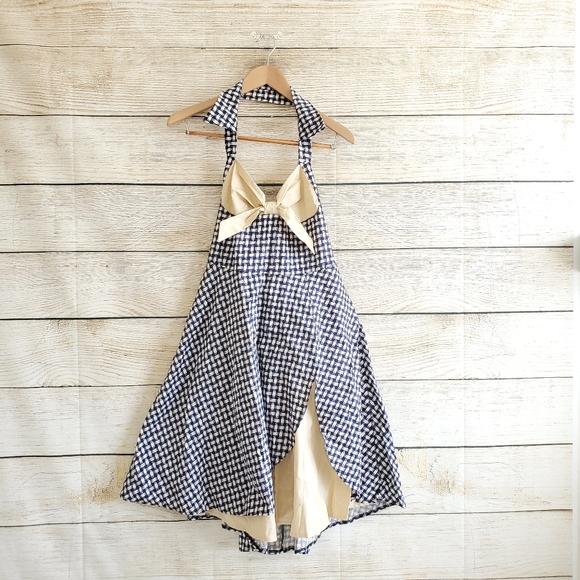 Vilansear Dresses & Skirts - 💟5/$25 Vintage 50s Style Swinger Halter Dress XL